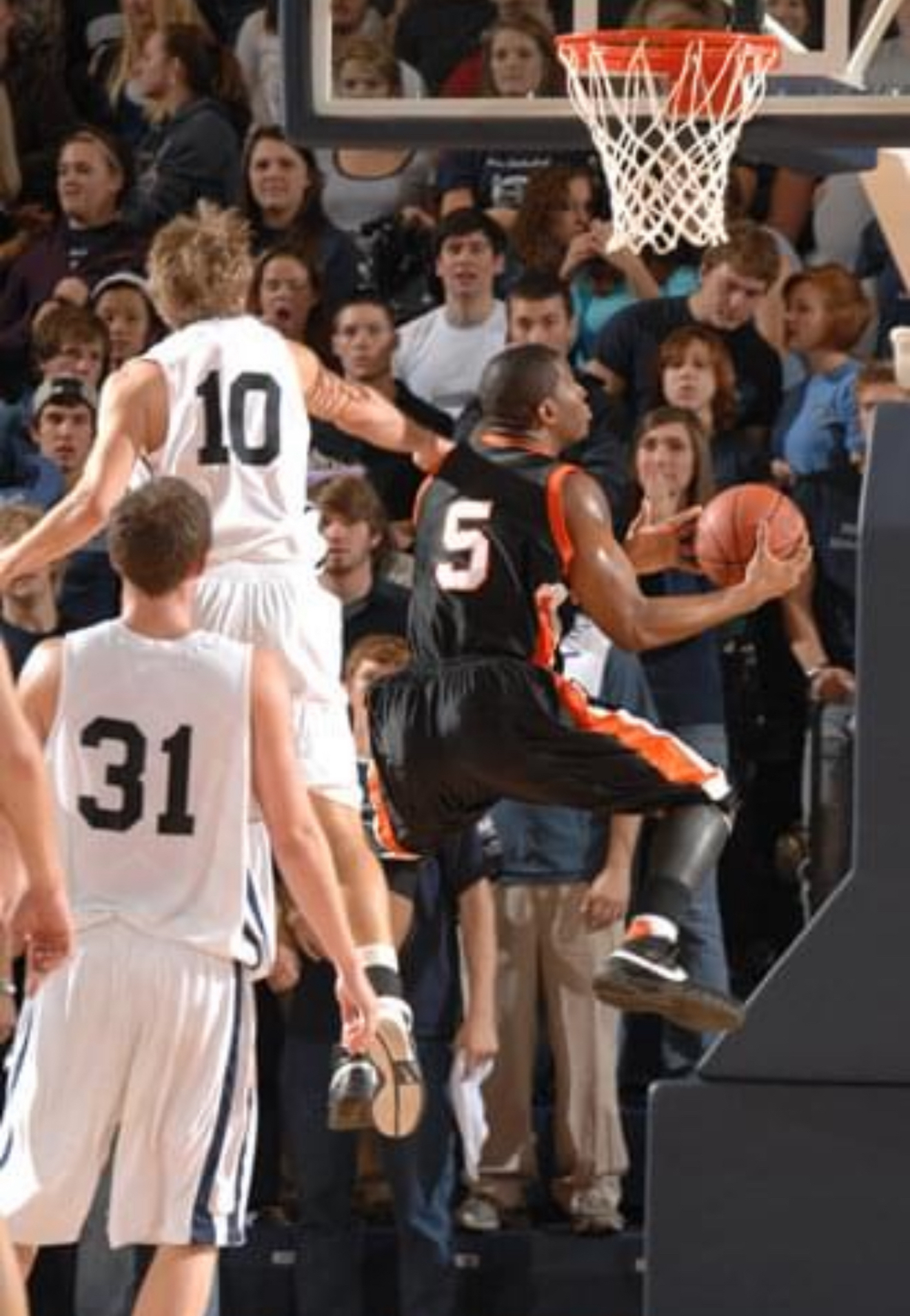 Dr. Joshua Randall during his basketball career